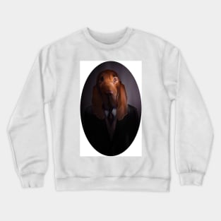 Good-Night, Sir Hound Crewneck Sweatshirt